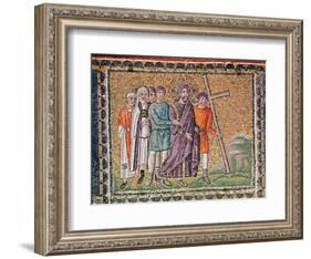 The Road to Calvary, Scenes from the Life of Christ-Byzantine School-Framed Giclee Print