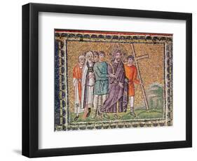 The Road to Calvary, Scenes from the Life of Christ-Byzantine School-Framed Premium Giclee Print