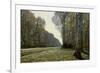 The Road to Chailly (The Forest of Fontainebleau), C. 1865-Claude Monet-Framed Giclee Print