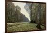 The Road to Chailly (The Forest of Fontainebleau), C. 1865-Claude Monet-Framed Giclee Print