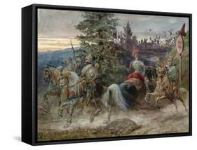 The Road to Chernomor-Adolf Charlemagne-Framed Stretched Canvas