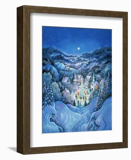 The Road to Christmas-Bill Bell-Framed Giclee Print