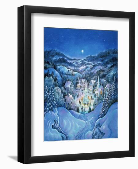 The Road to Christmas-Bill Bell-Framed Giclee Print