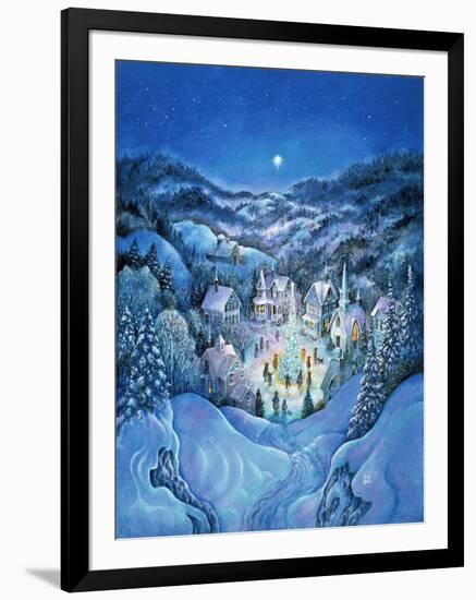 The Road to Christmas-Bill Bell-Framed Giclee Print