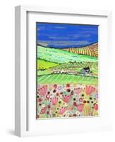 The Road to Crathes-Caroline Duncan-Framed Giclee Print