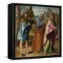 The Road to Emmaus, C. 1516-Altobello Melone-Framed Stretched Canvas