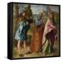 The Road to Emmaus, C. 1516-Altobello Melone-Framed Stretched Canvas