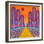 The Road To Fauvesville, 2013-David Newton-Framed Giclee Print