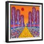 The Road To Fauvesville, 2013-David Newton-Framed Giclee Print