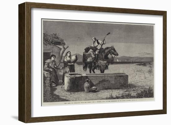 The Road to Gibraltar from San Roque-Richard Ansdell-Framed Giclee Print