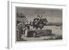 The Road to Gibraltar from San Roque-Richard Ansdell-Framed Giclee Print