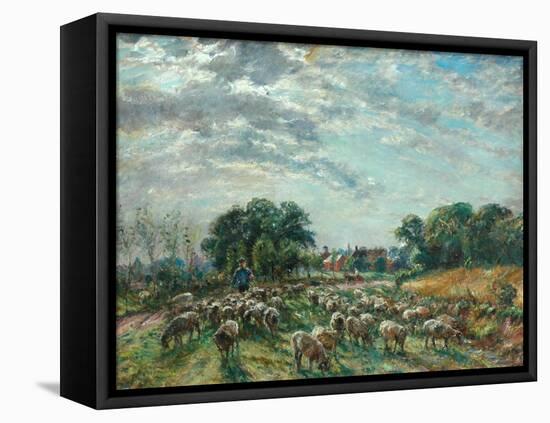 The Road to Hatfield Heath, C.1900-William Mark Fisher-Framed Stretched Canvas