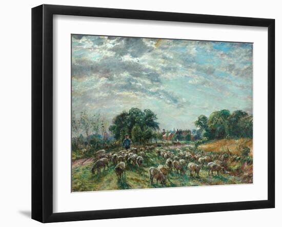 The Road to Hatfield Heath, C.1900-William Mark Fisher-Framed Giclee Print