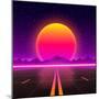 The Road to Infinity at Sunset-arthobbit-Mounted Photographic Print