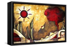 The Road To Life-Megan Aroon Duncanson-Framed Stretched Canvas