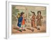 The Road to London or the Countryman and the Quakers, 1812-George Moutard Woodward-Framed Giclee Print