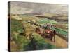 The Road to Market, 1924-Harold Harvey-Stretched Canvas