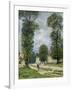 The Road to Marly-Le-Roi, or the Road to Versailles, 1875-Alfred Sisley-Framed Giclee Print