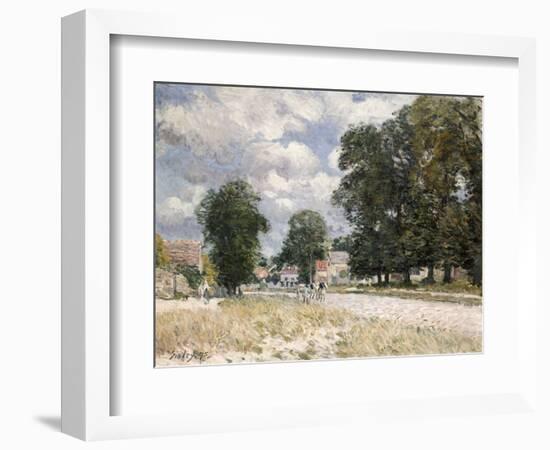 The Road to Marly-Le-Roi-Alfred Sisley-Framed Giclee Print