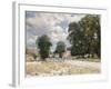 The Road to Marly-Le-Roi-Alfred Sisley-Framed Giclee Print