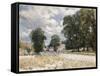 The Road to Marly-Le-Roi-Alfred Sisley-Framed Stretched Canvas