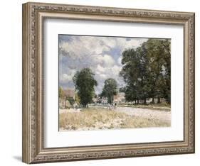 The Road to Marly-Le-Roi-Alfred Sisley-Framed Giclee Print