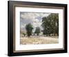 The Road to Marly-Le-Roi-Alfred Sisley-Framed Giclee Print