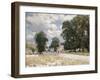 The Road to Marly-Le-Roi-Alfred Sisley-Framed Giclee Print