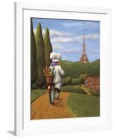 The Road to Paris-Bryan Ubaghs-Framed Giclee Print