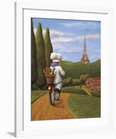 The Road to Paris-Bryan Ubaghs-Framed Giclee Print