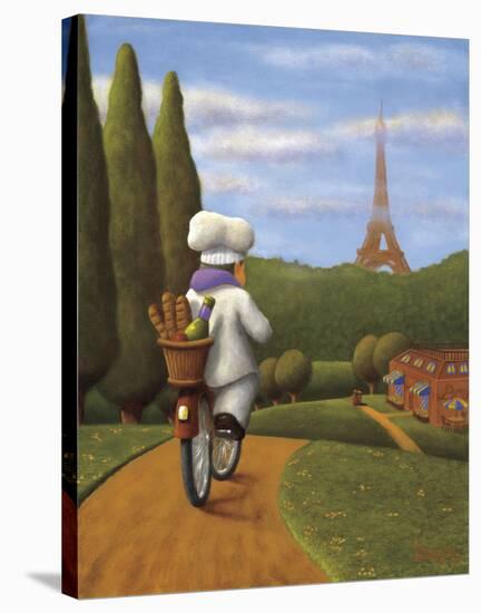 The Road to Paris-Bryan Ubaghs-Stretched Canvas