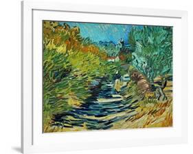 The Road to Saint-Remy, c.1890-Vincent van Gogh-Framed Giclee Print