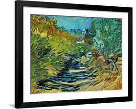 The Road to Saint-Remy, c.1890-Vincent van Gogh-Framed Giclee Print