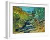 The Road to Saint-Remy, c.1890-Vincent van Gogh-Framed Premium Giclee Print