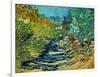 The Road to Saint-Remy, c.1890-Vincent van Gogh-Framed Giclee Print