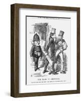 The Road to Sheffield, 1867-John Tenniel-Framed Giclee Print