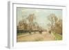 The Road to Sydenham, 1871-Camille Pissarro-Framed Giclee Print