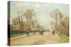 The Road to Sydenham, 1871-Camille Pissarro-Stretched Canvas