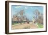 The Road to Sydenham, 1871-Camille Pissarro-Framed Giclee Print