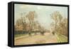 The Road to Sydenham-Camille Pissarro-Framed Stretched Canvas