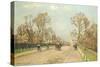 The Road to Sydenham-Camille Pissarro-Stretched Canvas