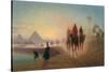The Road to the Pyramids-Charles Theodore Frere-Stretched Canvas