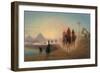 The Road to the Pyramids-Charles Theodore Frere-Framed Giclee Print