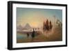 The Road to the Pyramids-Charles Theodore Frere-Framed Giclee Print