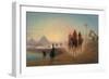 The Road to the Pyramids-Charles Theodore Frere-Framed Giclee Print