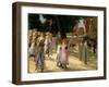 The Road to the School at Edam, 19th or Early 20th Century-Max Liebermann-Framed Giclee Print