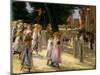 The Road to the School at Edam, 19th or Early 20th Century-Max Liebermann-Mounted Giclee Print