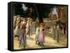 The Road to the School at Edam, 19th or Early 20th Century-Max Liebermann-Framed Stretched Canvas