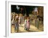 The Road to the School at Edam, 19th or Early 20th Century-Max Liebermann-Framed Giclee Print