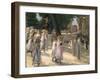 The Road to the School at Edam-Max Liebermann-Framed Giclee Print